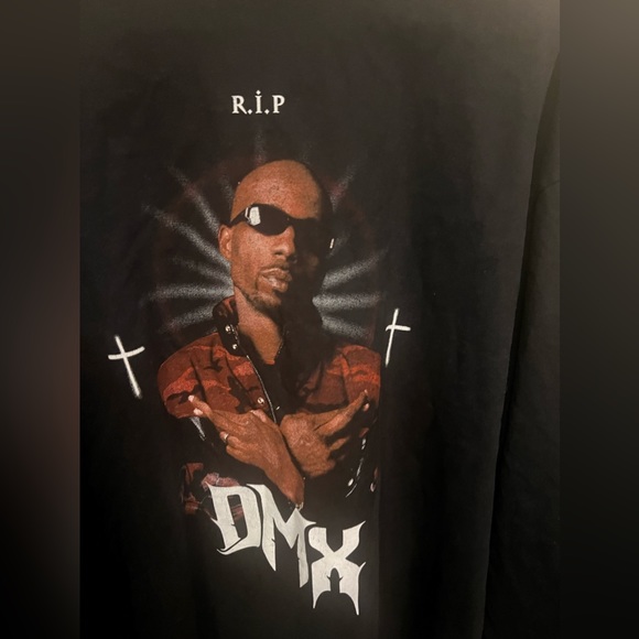 Balenciaga Yeezy DMX A Tribute Long Sleeve Tee Faded Black Pre-Owned M - Picture 7 of 17